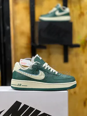 Nike Airforce-1 Olive Green Sneakers