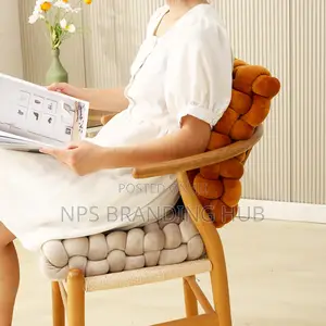 Scandinavian Cushion Woven Pillow Square Sofa 30cm X33 (Stda