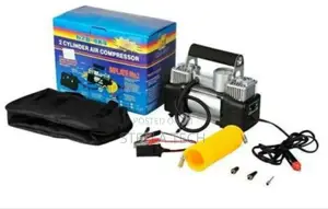 Portable Air Double Cylinder Compressor -heavy Duty