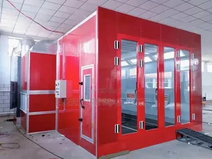Industrial Paint Spray Booth Machine Diesel Heated And Electric Power.