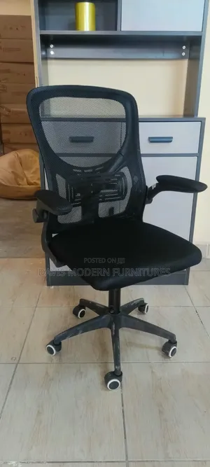 A Black Ergonomic Office Chair