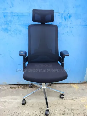 Backrest Adjustable Headrest Office Chair