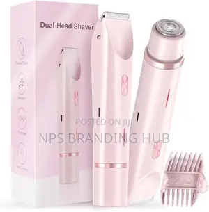 2 in 1 Rechargeable Dual Head Shaver With Smoothener (Stda