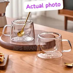 Double Wall Crystal Clear Acrylic Cup Capacity 180ml (Stda