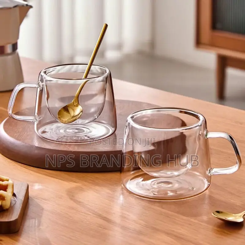 Double Wall Crystal Clear Acrylic Cup Capacity 180ml (Stda