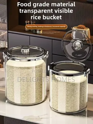 13L Rice or Cereals Storage Bucket