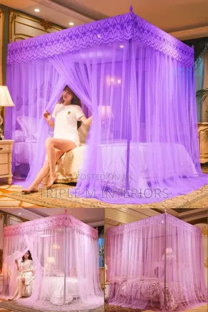 Princess-Style Lace Canopy: The Ultimate Bedroom Centerpiece