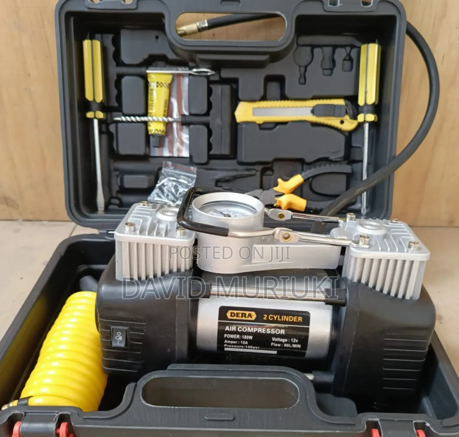 Dera 2 Cylinder Mini Compressor
