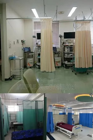 Complete Patient Privacy: Opaque Cubicle Curtains for Examination