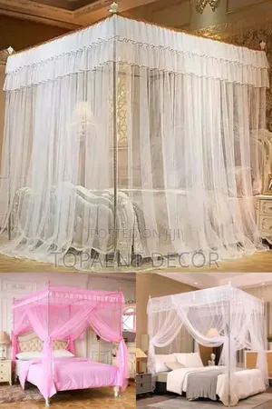 6by 6 Comfy Material,No Buzz ,4 Stand Mosquito Net