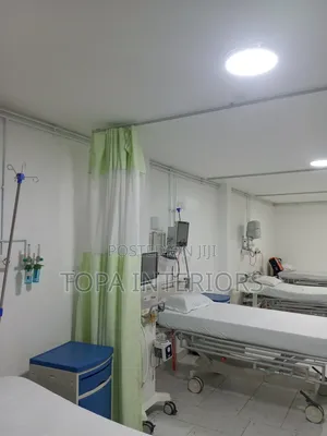Hospital Bed Partitioning Cubicle Bendable Curtain Rails Installation