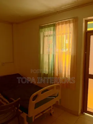 Meshed Top Airy Hospital Curtains Supply