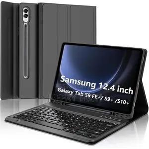 Keyboard for Galaxy Tab S9 Fe+/ S9+ /S10+ 12.4 Inch, Detachable Bluet