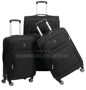 *3pcs Skul Gear 4 Wheels Suitcase*