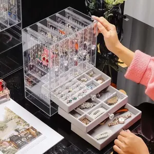*High-End Luxury Jewelry Storage Organizer *