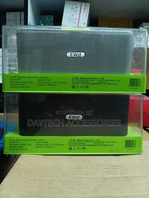 Ewa W1 Bluetooth Portable Super Base Speaker - Black
