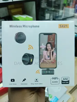Lapel Type-C Sx21 Wireless Lavalier Microphone.