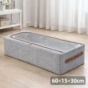 *Large Capacity Visible Zipper Wardrobe Closet Organizer*