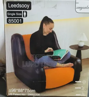 Leedsooy Size 110*96*75cm Inflatable Sofa Manual Pump