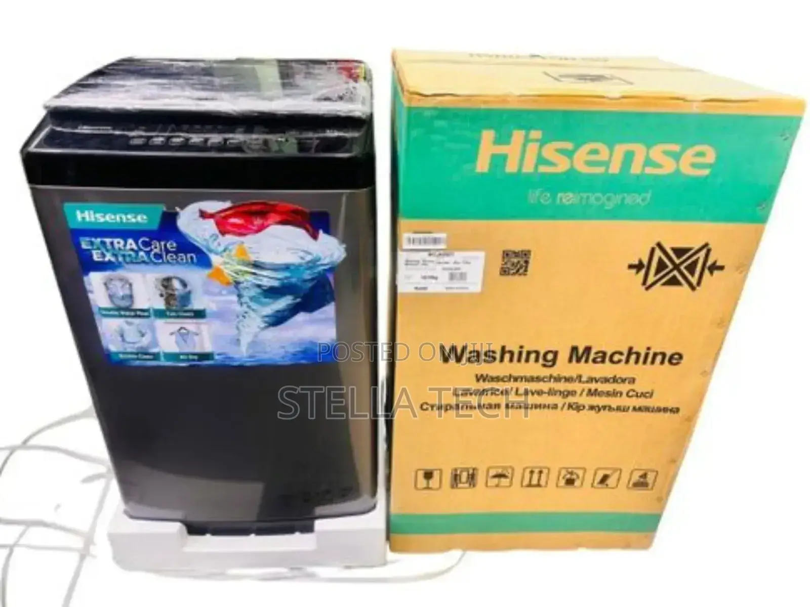 Hisense 8kg Top Load Fully Automatic Washing Machine