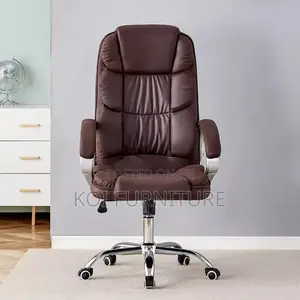 Office Chairs; High Back Leather Vantage Office Chairs