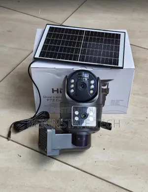 4mp Ubox Dual Lens Wifi Solar Camera Full Color With Audio