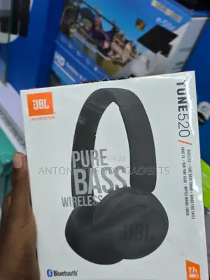 Jbl Tune 520bt Wireless On-ear Headphones Pure Bass Sound