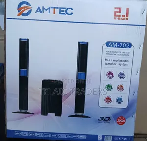 Amtec Am -702 Multimedia Media Speaker System