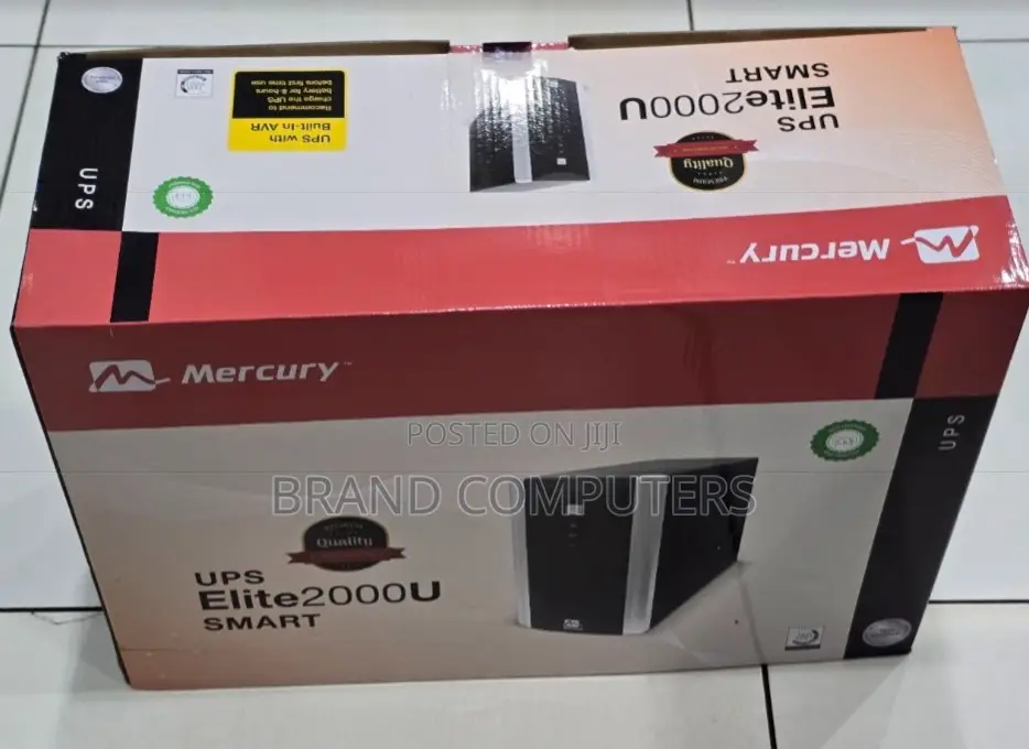 Mercury Elite 2000 Pro 2kva Offline Ups Power Back Up Machine