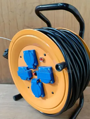 Heavy Duty Industrial 2.5mm by 50m Extension Cable Reel