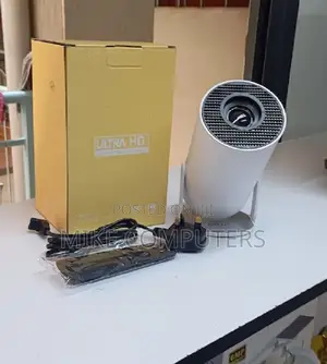 Hy300 Pro Ultra Portable Home Theater Projector With Built-in Speaker