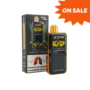 ZMR 15000puffs Hazelnut Cream Rechargeable Disposable Puffs Recharging