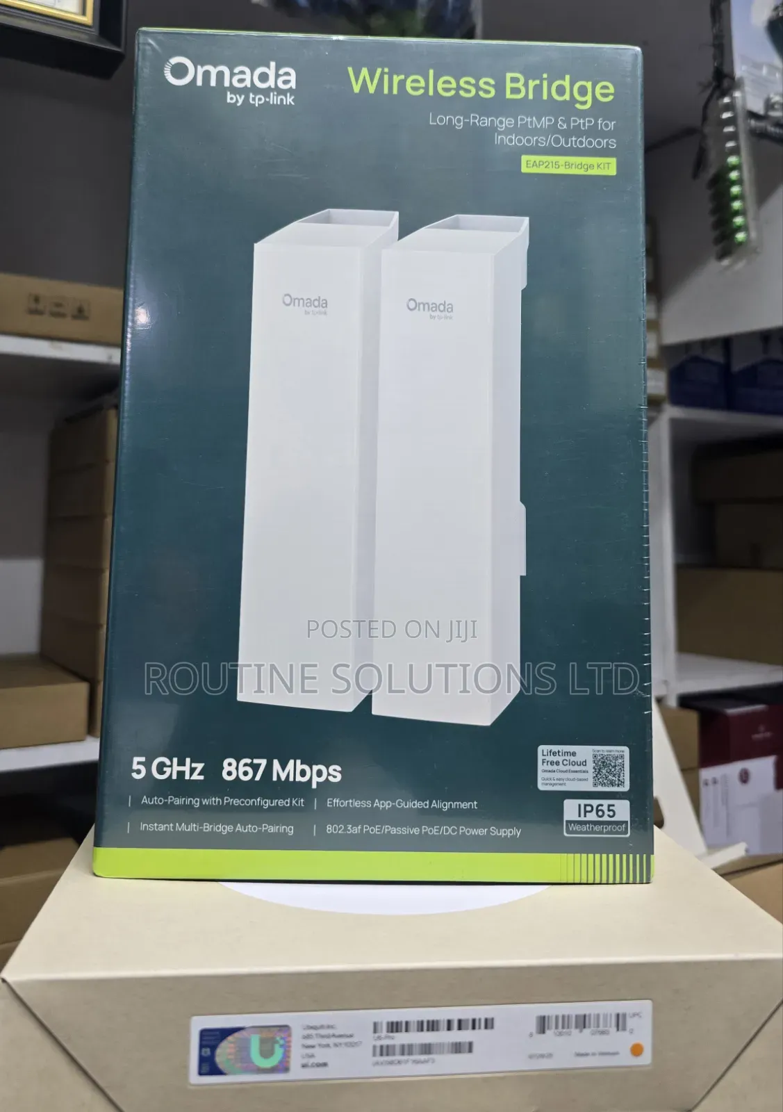 Tp-Link Wireless Bridge Long Range PTMP PTP Eap215- Bridge Kit