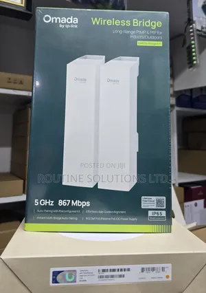 Tp-Link Wireless Bridge Long Range PTMP PTP Eap215- Bridge Kit