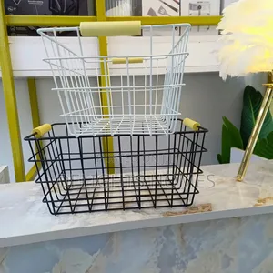 Metal Wire Storage Basket_st