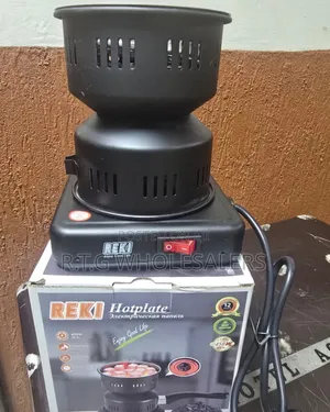 Reki Electric Coffee Grinder Hot Plate Combo