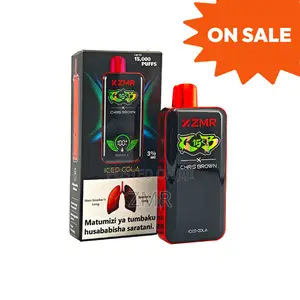 ZMR 15000puffs Iced Cola Rechargable Shisha Disposable Puffs Charging