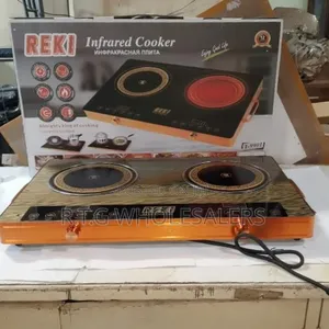 Reki Double Induction Cooker Touch Control 2000w