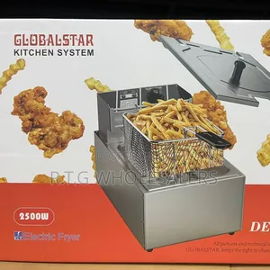 Globalstar Commercial Single Tank Deep Fryer 6 Litres