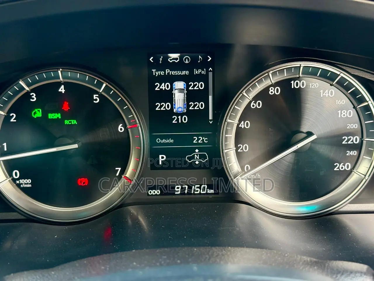 Lexus LX 570 AWD 2015 Silver