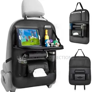 Multifunctional Car Back Seat Storage Bag With Dinning Tray