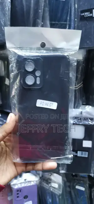 Xiaomi Poco X4 Gt Soft Silicone Black Protective Case
