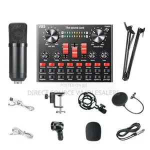 Professional V8sk Recording Microphone Kit for Streaming Podcasting