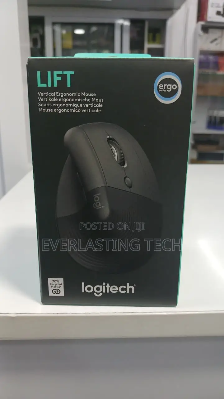 Logitech Lift Mouse Bluetooth Vertical Ergonomic
