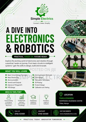 Arduino, Electronics and Robotics Training Course