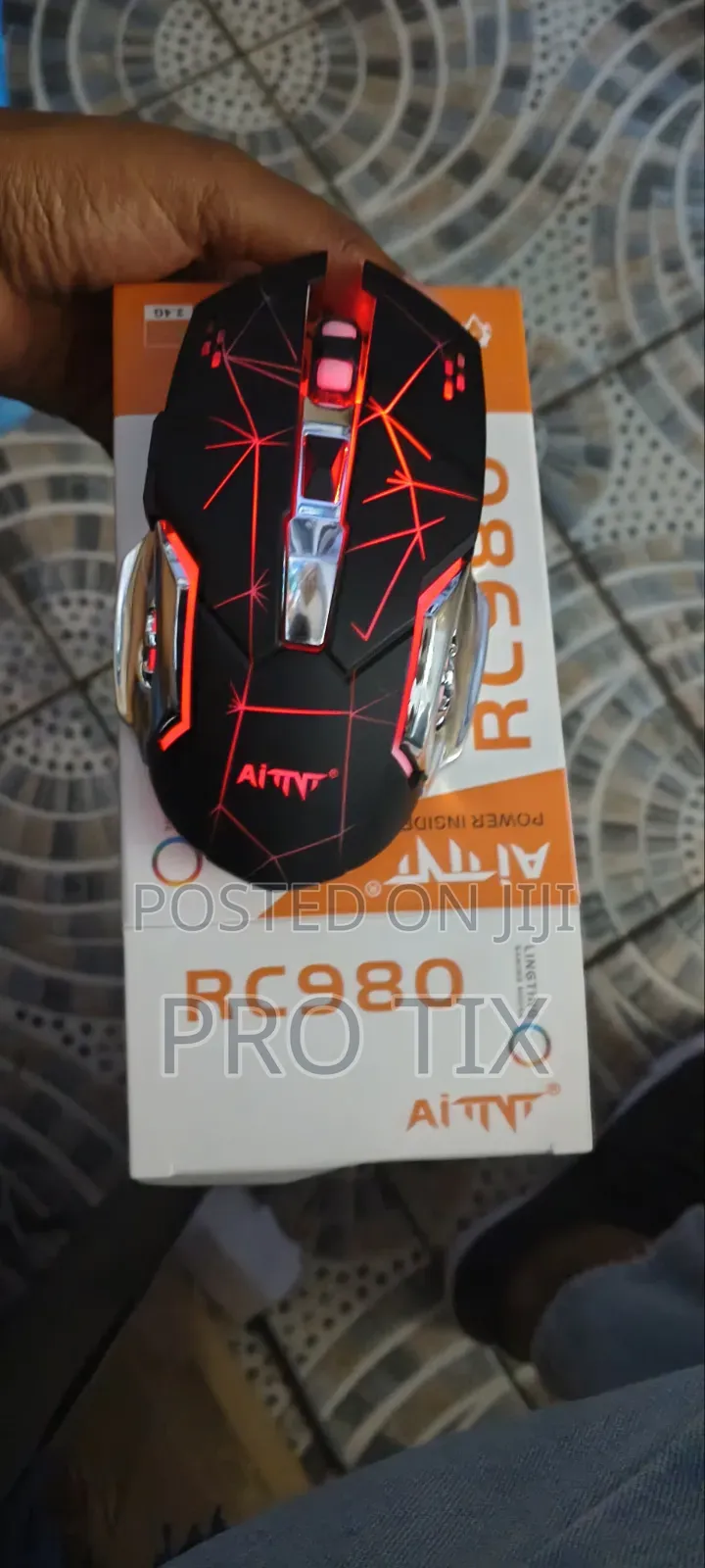 Rc980 Dual Mode Rechargeable Gaming Mouse