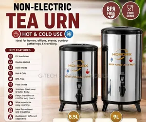 Generic 9l Non Electric Tea Urn (Keeps Food Hot And Cold)