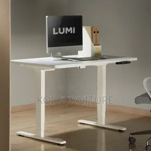 Office Desk; 1400mm Electric Adjustable Home Office Gryo Desk