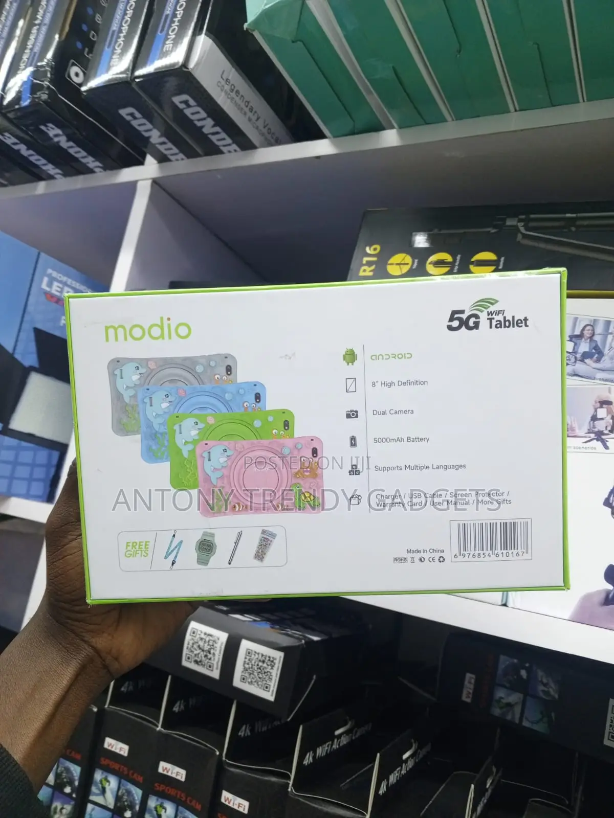 New Modio M128 256 GB Blue