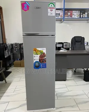 Primdale 168l Double Door Refrigerator Silver Finish